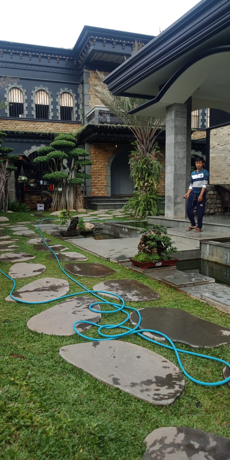 Inspirasi aplikasi Andesit Stepping Stone